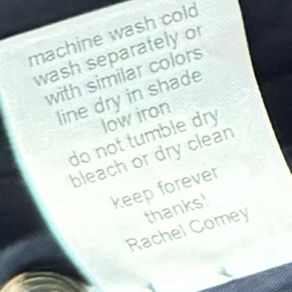 Rachel Comey Rupture Blazer Navy Polka Dot Tailored Jacket Size 10 - Picture 12 of 16